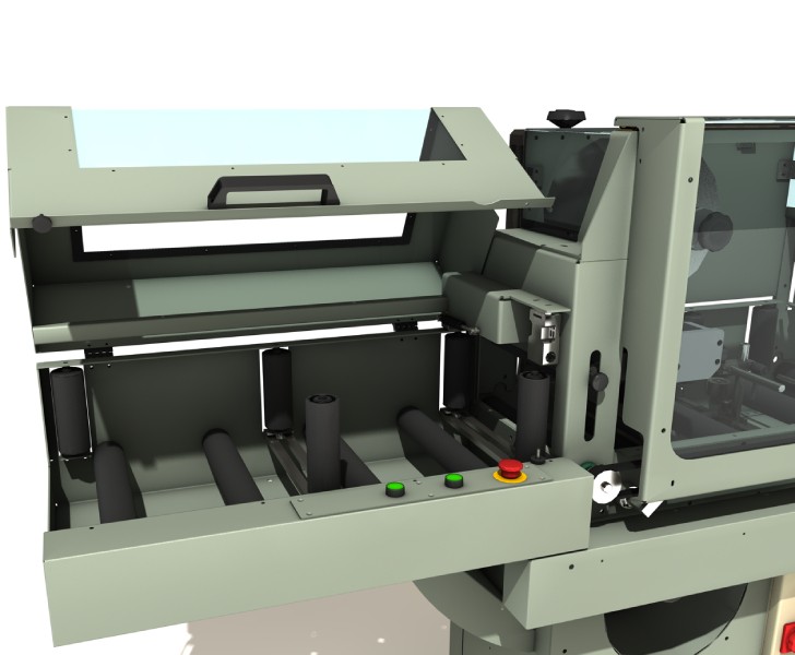 Dual Skin Profile support roller conveyor Emmegi